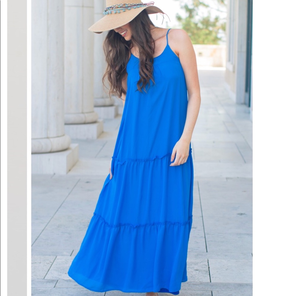 Pinkblush Blue Maxi NWT